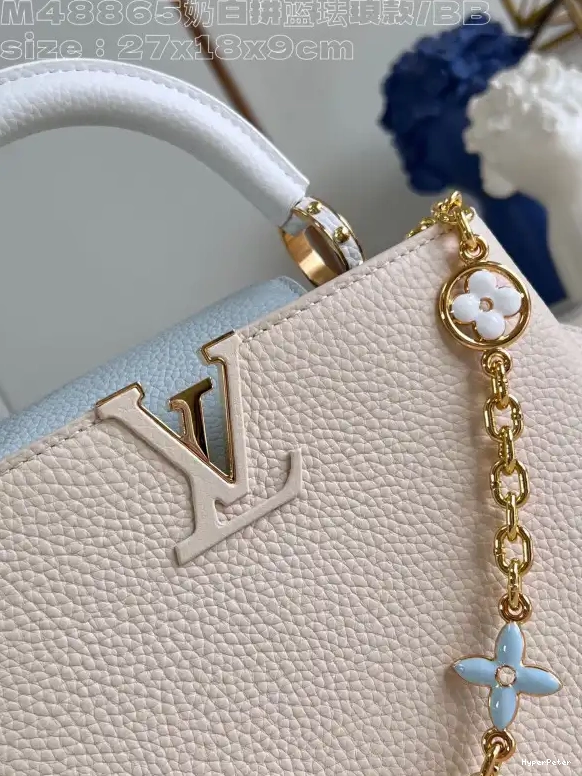 VUITTON LOUIS BB-27*18*9CM CAPUCINES 0607
